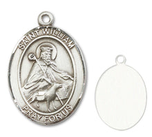 Load image into Gallery viewer, St. William of Rochester Custom Medal - Sterling Silver