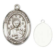 Load image into Gallery viewer, Our Lady of La Vang Custom Medal - Sterling Silver