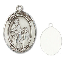Load image into Gallery viewer, St. Zachary Custom Medal - Sterling Silver