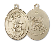 Load image into Gallery viewer, Guardian Angel / Coast Guard Custom Medal - Yellow Gold