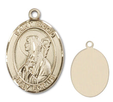 Load image into Gallery viewer, St. Brigid of Ireland Custom Medal - Yellow Gold