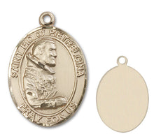 Load image into Gallery viewer, St. Pio of Pietrelcina Custom Medal - Yellow Gold