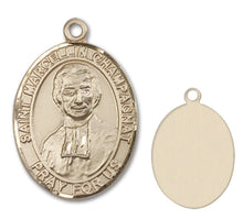Load image into Gallery viewer, St. Marcellin Champagnat Custom Medal - Yellow Gold
