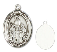 Load image into Gallery viewer, St. Sophia Custom Medal - Sterling Silver