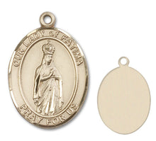 Load image into Gallery viewer, Our Lady of Fatima Custom Medal - Yellow Gold