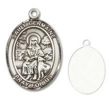 Load image into Gallery viewer, St. Germaine Cousin Custom Medal - Sterling Silver