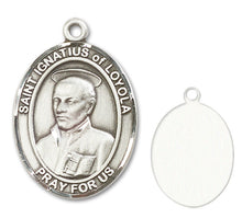 Load image into Gallery viewer, St. Ignatius of Loyola Custom Medal - Sterling Silver