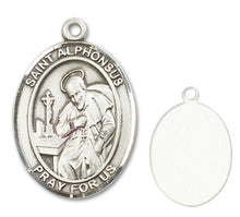 Load image into Gallery viewer, St. Alphonsus Custom Medal - Sterling Silver