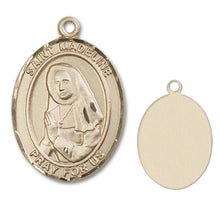 Load image into Gallery viewer, St. Madeline Sophie Barat Custom Medal - Yellow Gold
