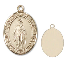 Load image into Gallery viewer, St. Bartholomew the Apostle Custom Medal - Yellow Gold