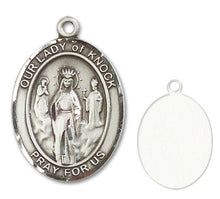 Load image into Gallery viewer, Our Lady of Knock Custom Medal - Sterling Silver