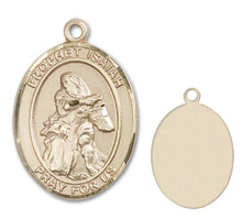 Load image into Gallery viewer, St. Isaiah Custom Medal - Yellow Gold