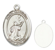 Load image into Gallery viewer, St. Tarcisius Custom Medal - Sterling Silver