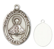 Load image into Gallery viewer, Our Lady of San Juan Custom Medal - Sterling Silver