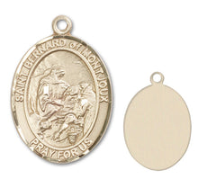 Load image into Gallery viewer, St. Bernard of Montjoux Custom Medal - Yellow Gold