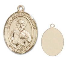 Load image into Gallery viewer, St. James the Lesser Custom Medal - Yellow Gold