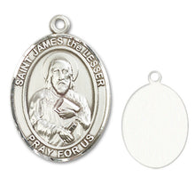 Load image into Gallery viewer, St. James the Lesser Custom Medal - Sterling Silver