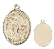 Load image into Gallery viewer, St. Susanna Custom Medal - Yellow Gold