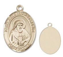 Load image into Gallery viewer, St. Bede the Venerable Custom Medal - Yellow Gold