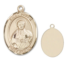 Load image into Gallery viewer, Pope St. Pius X Custom Medal - Yellow Gold
