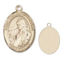 Load image into Gallery viewer, St. Finnian of Clonard Custom Medal - Yellow Gold