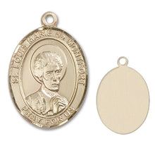 Load image into Gallery viewer, St. Louis Marie de Montfort Custom Medal - Yellow Gold