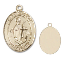Load image into Gallery viewer, St. Clement Custom Medal - Yellow Gold