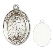 Load image into Gallery viewer, Our Lady of Tears Custom Medal - Sterling Silver