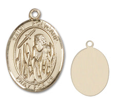 Load image into Gallery viewer, St. Polycarp of Smyrna Custom Medal - Yellow Gold