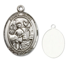 Load image into Gallery viewer, St. Vitus Custom Medal - Sterling Silver
