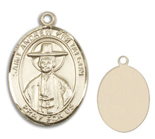 Load image into Gallery viewer, St. Andrew Kim Taegon Custom Medal - Yellow Gold
