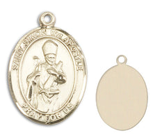 Load image into Gallery viewer, St. Simon the Apostle Custom Medal - Yellow Gold