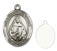 Load image into Gallery viewer, St. Theodora Custom Medal - Sterling Silver