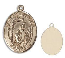 Load image into Gallery viewer, St. Paul the Hermit Custom Medal - Yellow Gold
