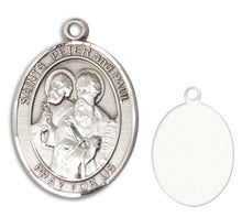 Load image into Gallery viewer, St. Paul the Apostle Custom Medal - Sterling Silver