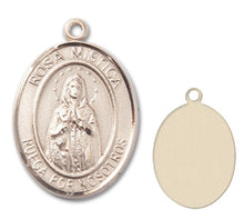 Load image into Gallery viewer, Our Lady of Rosa Mystica Custom Medal - Yellow Gold