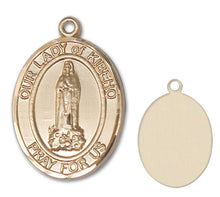 Load image into Gallery viewer, Our Lady of Kibeho Custom Medal - Yellow Gold