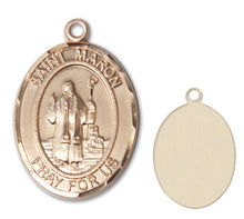 Load image into Gallery viewer, St. Maron Custom Medal - Yellow Gold