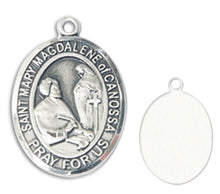 Load image into Gallery viewer, St. Mary Magdalene of Canossa Custom Medal - Sterling Silver