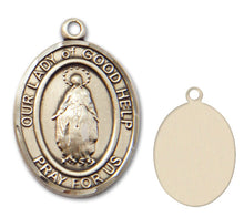 Load image into Gallery viewer, Our Lady of Good Help Custom Medal - Yellow Gold