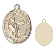 Load image into Gallery viewer, St. Claude de laa Colombiere Custom Medal - Yellow Gold