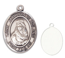 Load image into Gallery viewer, St. Jadwiga of Poland Custom Medal - Sterling Silver