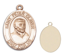 Load image into Gallery viewer, St. Peter Claver Custom Medal - Yellow Gold