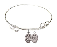 Load image into Gallery viewer, St. Alphonsus Custom Bangle - Silver