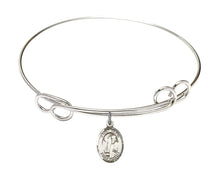 Load image into Gallery viewer, St. Elmo Custom Bangle - Silver