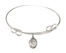 Load image into Gallery viewer, St. Kevin Custom Bangle - Silver