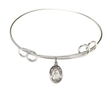Load image into Gallery viewer, St. Teresa of Avila Custom Bangle - Silver