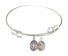 Load image into Gallery viewer, St. Cecilia / Marching Band Custom Bangle - Silver