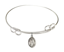 Load image into Gallery viewer, Our Lady of Fatima Custom Bangle - Silver