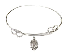 Load image into Gallery viewer, Our Lady of All Nations Custom Bangle - Silver